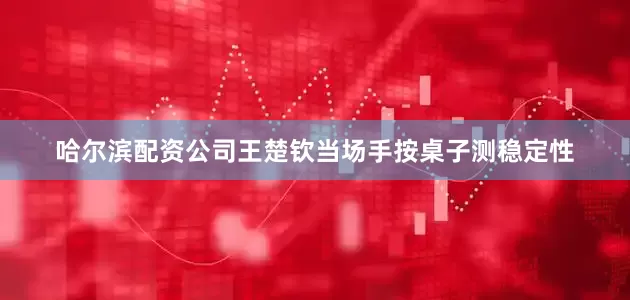 哈尔滨配资公司王楚钦当场手按桌子测稳定性