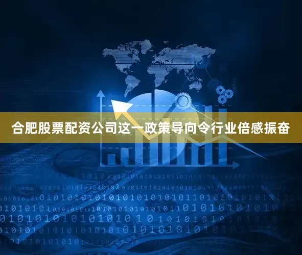 合肥股票配资公司这一政策导向令行业倍感振奋